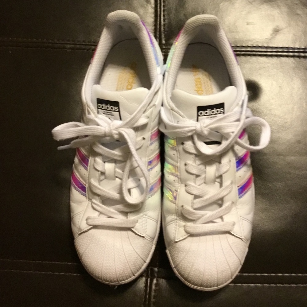 Adidas hard shell sneakers